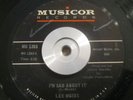 Soul/Funk 45 Lee Moses - I'm Sad About It/How Much Longer  MUSICOR VG+ Original