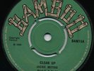 CLEAN UP / SPRING TIME   JACKIE MITTOO ( 1969 *BAMBOO* BAM 15 ) Plays Ex ?