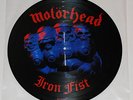 Motorhead 'Iron Fist' LTD Ed. Italian '96 LP Picture Disc Vinyl Record Rare OOP