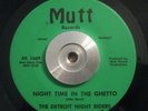 Soul/Funk 45 Detroit Night Riders Night Time In The Ghetto/Getting Funky MUTT NM