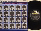 THE BEATLES A HARD DAYS NIGHT MONO YELLOW PARLOPHONE MINT-LP PMC 1230 SOL