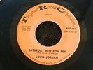 NORTHERN SOUL R&B ROCKER LOUIS JORDAN SATURDAY NIGHT FISH FRY TANGERINE