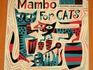 JIM FLORA ART COVER RCA EP 1063 MAMBO FOR CATS GATEFOLD COVER COVER ONLY RARE