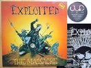 THE EXPLOITED - The Massacre LP ORIGINAL 1990 rare Oi Punk 1st Press GBH Rancid