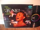 1958 JUNE CHRISTY W/ PETE RUGOLO LP - The Song Is June   CAPITOL MONO COOL JAZZ