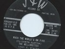 Gospel Soul 45 Mellorettes 'When The World's On Fire' J&W Hear