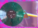 PINK FLOYD,DARK SIDE OF THE MOON,RARE U.S.A GREEN VINYL L.P.not picture disc