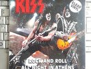KISS  ROCK AND ROLL ALL NIGHT IN ATHENS   LIMITED 7' INCH SINGLE  CLEAR VINYL
