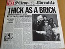 JETHRO TULL,THICK AS A BRICK.UK 1972 CHRYSALIS NEWSPAPER SLEEVE IS STUNNING.