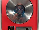 Queen Greatest Hits platin Schallplatte goldene gold record