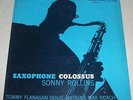 SONNY ROLLINS Saxophone Colossus LP 1956 Prestige Mono Deep Groove Van Gelder