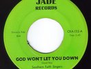 BLACK GOSPEL 45: SOUTHERN FAITH SINGERS. RARE++++ JADE CRA-132. VG. CASH (CHGO)