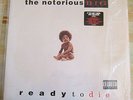 The Notorious BIG  - Ready To Die Lp - record- first original pressing 1994