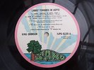 KING CRIMSON LARKS TONGUES IN ASPIC PINK RIM ISLAND UK LP FIRST ISSUE EX