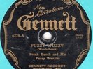 Gennett 6278 Frank Bunch Fussy Wuzzies FUZZY WUZZY/ Walter Anderson SUGAR FOOT