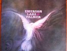 EMERSON LAKE & PALMER  LP Press 1970 Pink Rim Label Island ILPS 9132