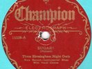 Champion 15338 Black Birds Of Paradise SUGAR - HENRY JOHNSON Neck Bones & Beans