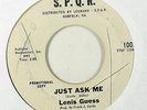 Northern Soul 45   Lenis Guess   Just Ask Me   S.P.Q.R.   mp3 promo
