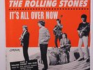 ROLLING STONES: It's All Over Now / Good Times Bad Times 45 (PS tiny erase mark