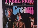 CREAM: I Feel Free / N.s.u. 45 (Germany, PS 1