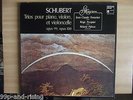 SCHUBERT TRIO  FOR PIANO VIOLIN & CELLO PIDOUX-PASQUIER  HARMONIA MUNDI BOX SET