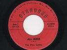 '56 Classic Doowops FIVE SATINS All Mine/Rose Mary STANDORD 5105 VG+ HEAR BOTH