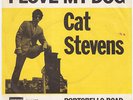 CAT STEVENS I Love My Dog RARE Denmark 45 HIS DEBUT danish p/s MOD DANCER psych