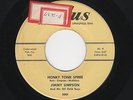 '54 Twin Spin C&W Boppers JIMMY SIMPSON Honky Tonk Spree/Live It Up Boy M- HEAR