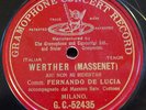 FERNANDO DE LUCIA ah non mi ridestar RARE RED G&T 52435