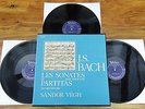 Bach: Sonatas & Partitas For Solo Violin - Sandor Vegh **Valois CMB14 3LP Set**