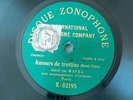 Mayol Amours de Trottins Zonophone