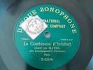 Mayol La Combinaise & Lilas Blanc Zonophone