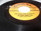 JOHNNY BURNETTE TRIO - TRAIN KEPT A-ROLLIN' / HONEY HUSH:ORIG USA ROCKABILLY:VG+