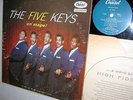 the FIVE KEYS Autographed orig LP jacket banned cover On Stage CAPITOL T-828 # H