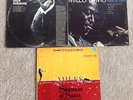 3 Miles Davis  LPs - Tribute to Jack Johnson,  Kind Of  Blue, Sketches of Spain