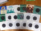 THE BEATLES LARGE COLLECTION OF 45'S-RECORDS INCLUDING SOLO