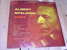 ALBERT SPALDING PLAYS Allegro Elite long play 4110 - 10