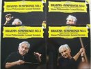 BRAHMS COMPLETE SYMPHONIES - VPhO/BERNSTEIN: 4X DG DIGITAL LP - NM