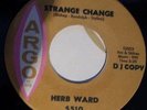 Northernsoul - HERB WARD - STRANGE CHANGE - ARGO DEMO PRESSING