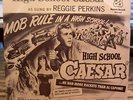 REGGIE PERKINS DATE BAIT BABY / HIGH SCHOOL CAESAR 45 PICTURE SLEEVE ROCKABILLY