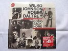 ROGER DALTREY AND WILKO JOHNSON 'GOING BACK HOME' GENUINE WILKO SIGNED LP MINT