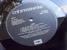 WHITESNAKE 1987 1st A1 B1 EMBOSSED SLEEVE Press UK LP TIME CAPSULE FILE COPY