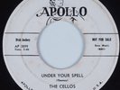 Doo Wop/R&B 45 CELLOS Under Your Spell APOLLO HEAR