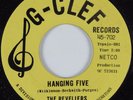 Instrumental Rocker Surf 45 REVELIERS Hanging Five G-CLEF HEAR NM