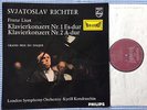 SVJATOSLAV RICHTER  Liszt Piano Nos. 1 & 2   ORIG Philips Hi-Fi HOL-1960s LP NM