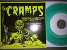 THE CRAMPS - SOMETIMES GOOD GUYS DON'T WEAR WHITE  [ P/S ] GREEN VINYL 7