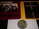 THE DOORS LP LA WOMAN - TRANSPARENT COVER - ORIGINAL INNER SLEEVE - BUTTERFLY