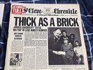 Jethro tull thick as a brick record 1972 VG to EX ,CHR1003