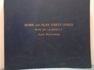 WORK and PLAY PARTY SONGS Sung by LEADBELLY Asch BLUES RARE 3x 78 RPM Lead Belly