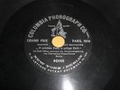 FRANZ PORTEN COLUMBIA 78 RPM RECORD 40446 STANDARD HOLE GERMAN IMPORT